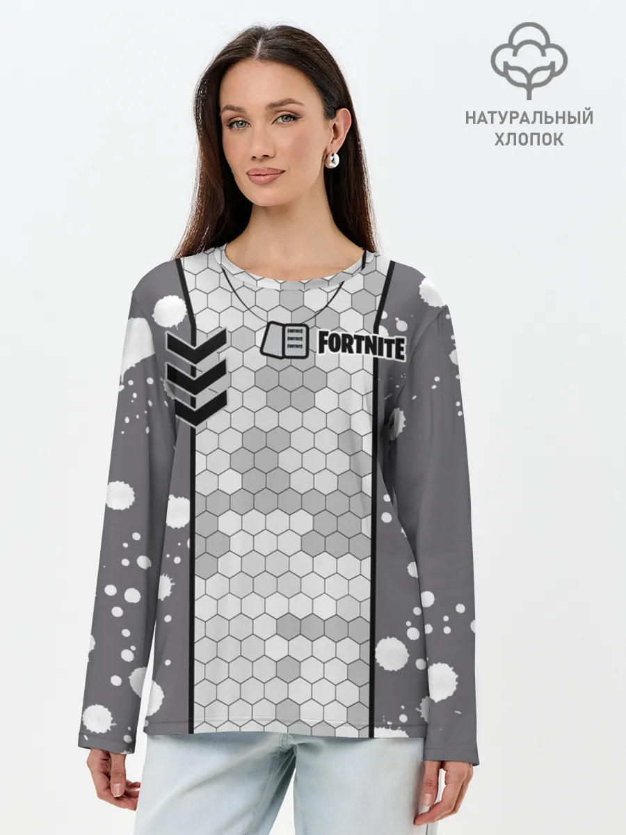 Лонгслив женский. Хлопок / Fortnite: Мастер сюрикенов