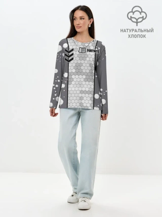 Лонгслив женский. Хлопок / Fortnite: Мастер сюрикенов