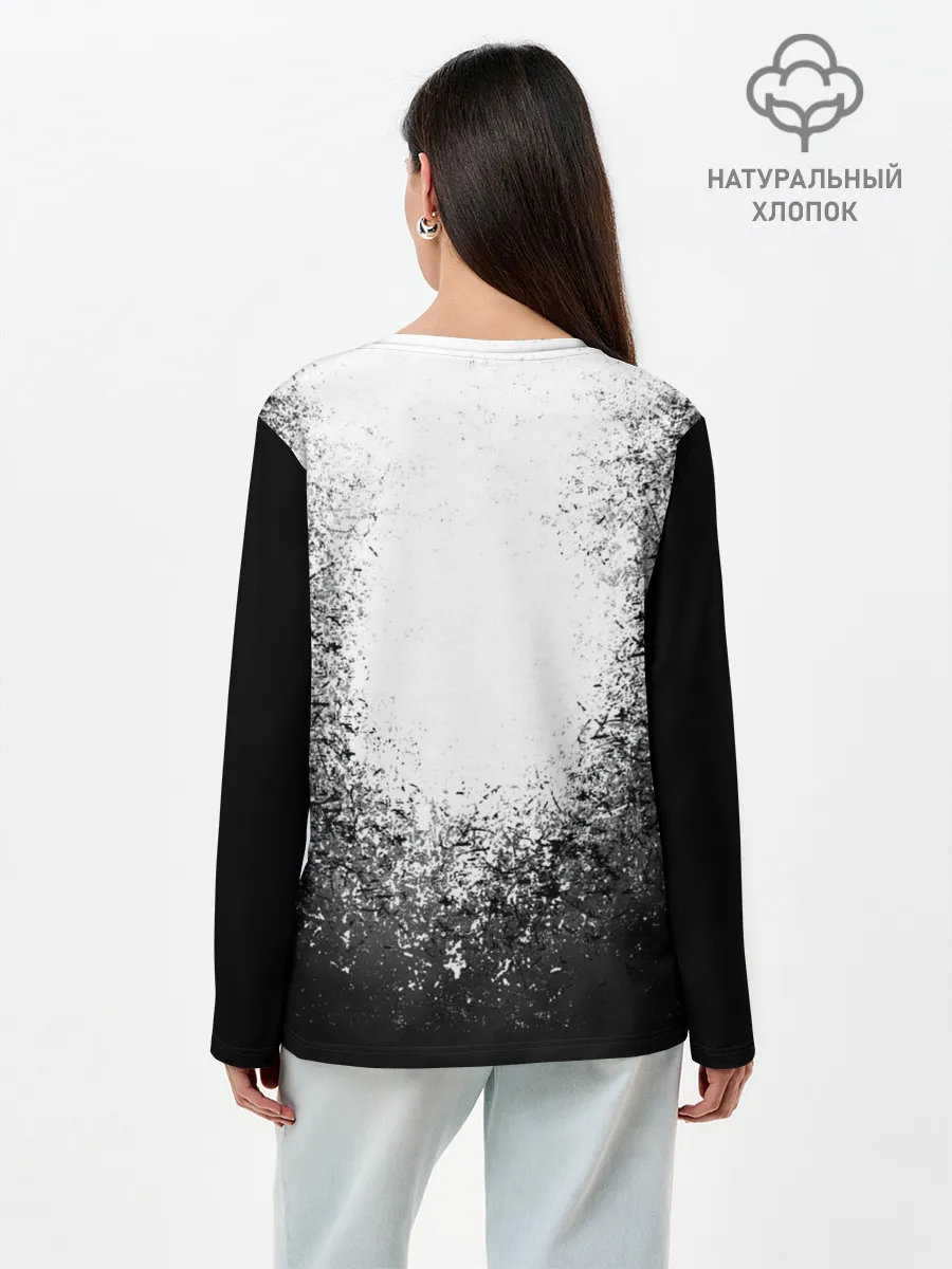 Лонгслив женский. Хлопок / Токийский гуль