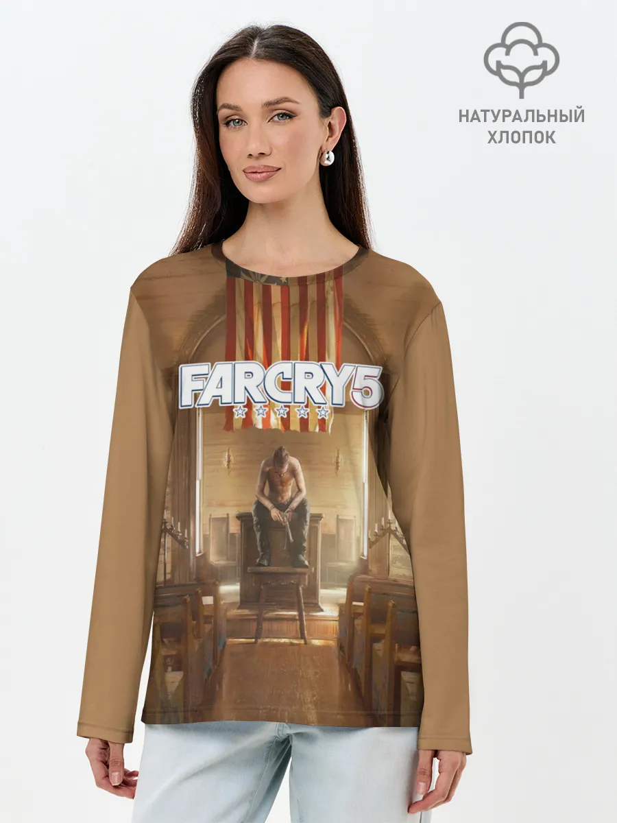 Лонгслив женский. Хлопок / Far Cry 5