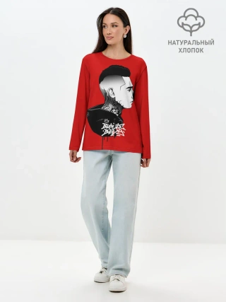 Лонгслив женский. Хлопок / Bumble Beezy