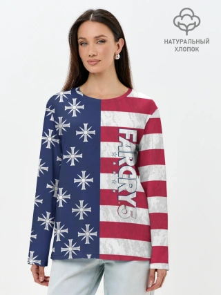 Лонгслив женский. Хлопок / FAR CRY 5