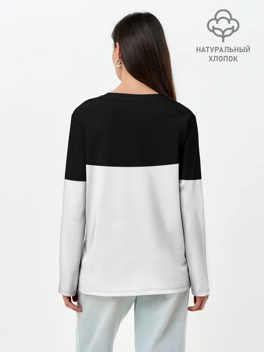 Лонгслив женский. Хлопок / Ronaldo Juventus