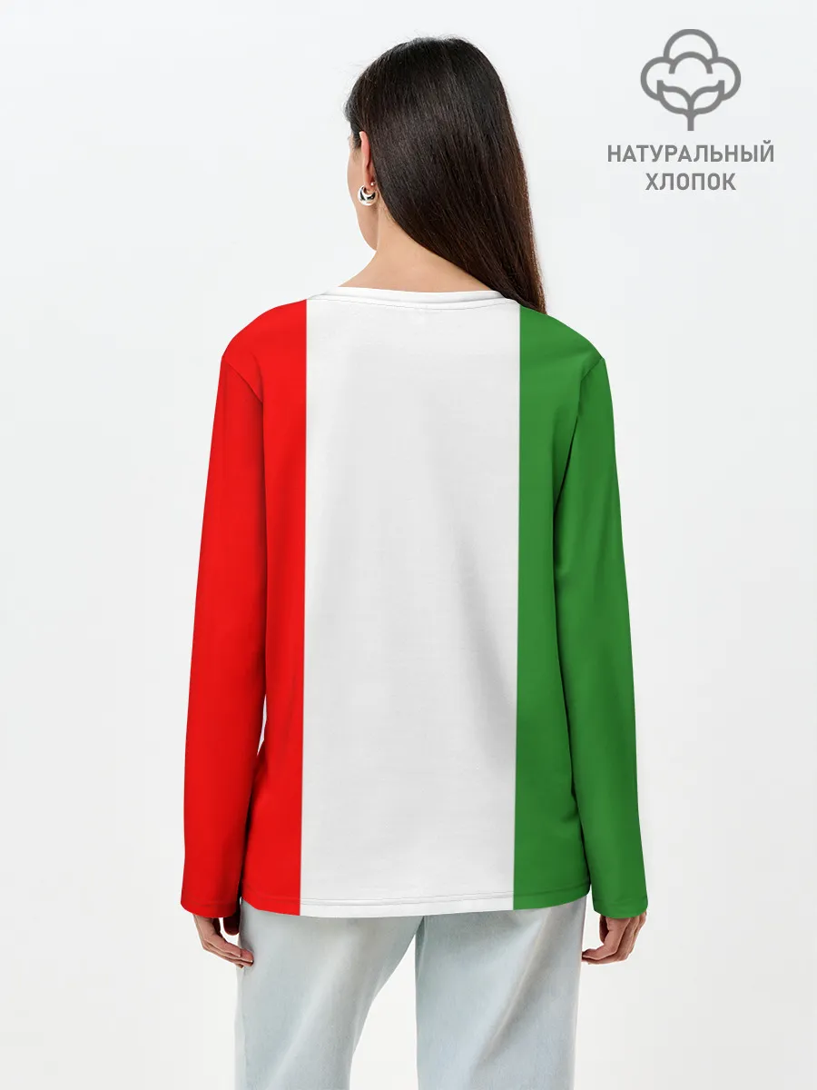 Лонгслив женский. Хлопок / Ronaldo Juventus Italy