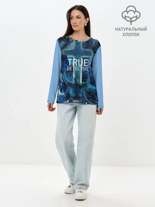 Лонгслив женский. Хлопок / TRUE DETECTIVE