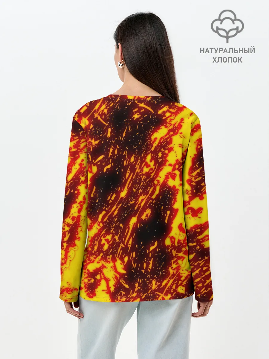 Лонгслив женский. Хлопок / DOOM THE CRUCIBLE | ДУМ