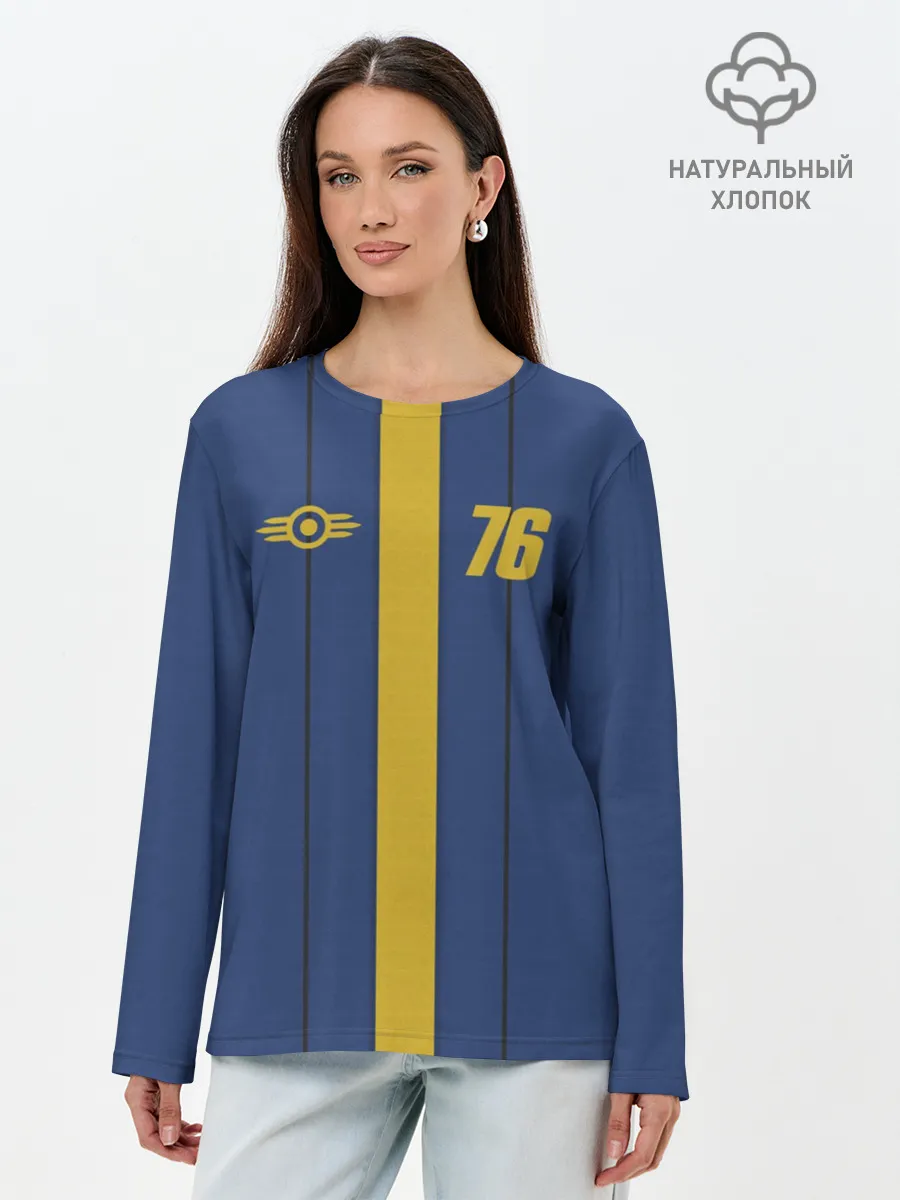 Лонгслив женский. Хлопок / FALLOUT 76 КОСТЮМ