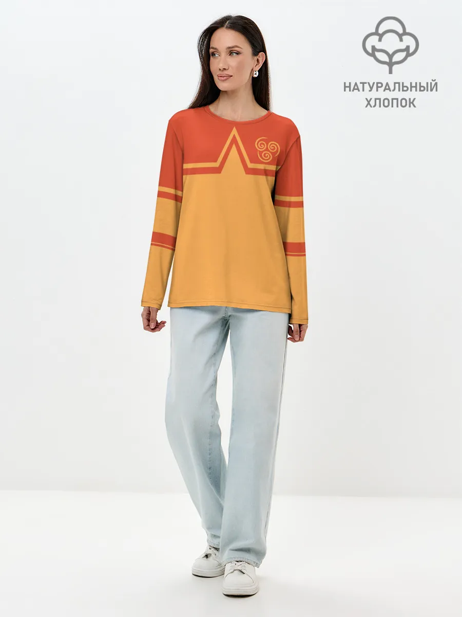 Лонгслив женский. Хлопок / AVATAR - AANG