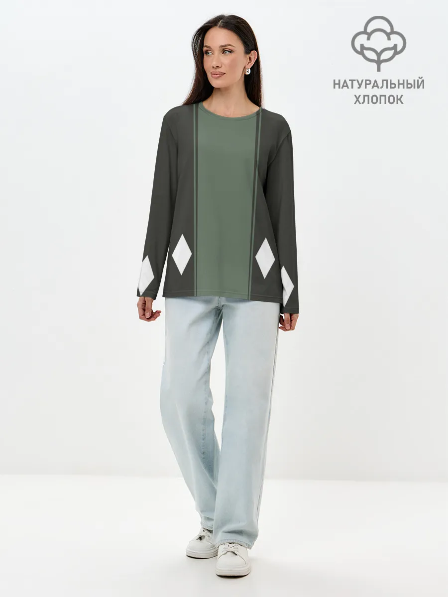 Лонгслив женский. Хлопок / BLEACH KISUKE URAHARA