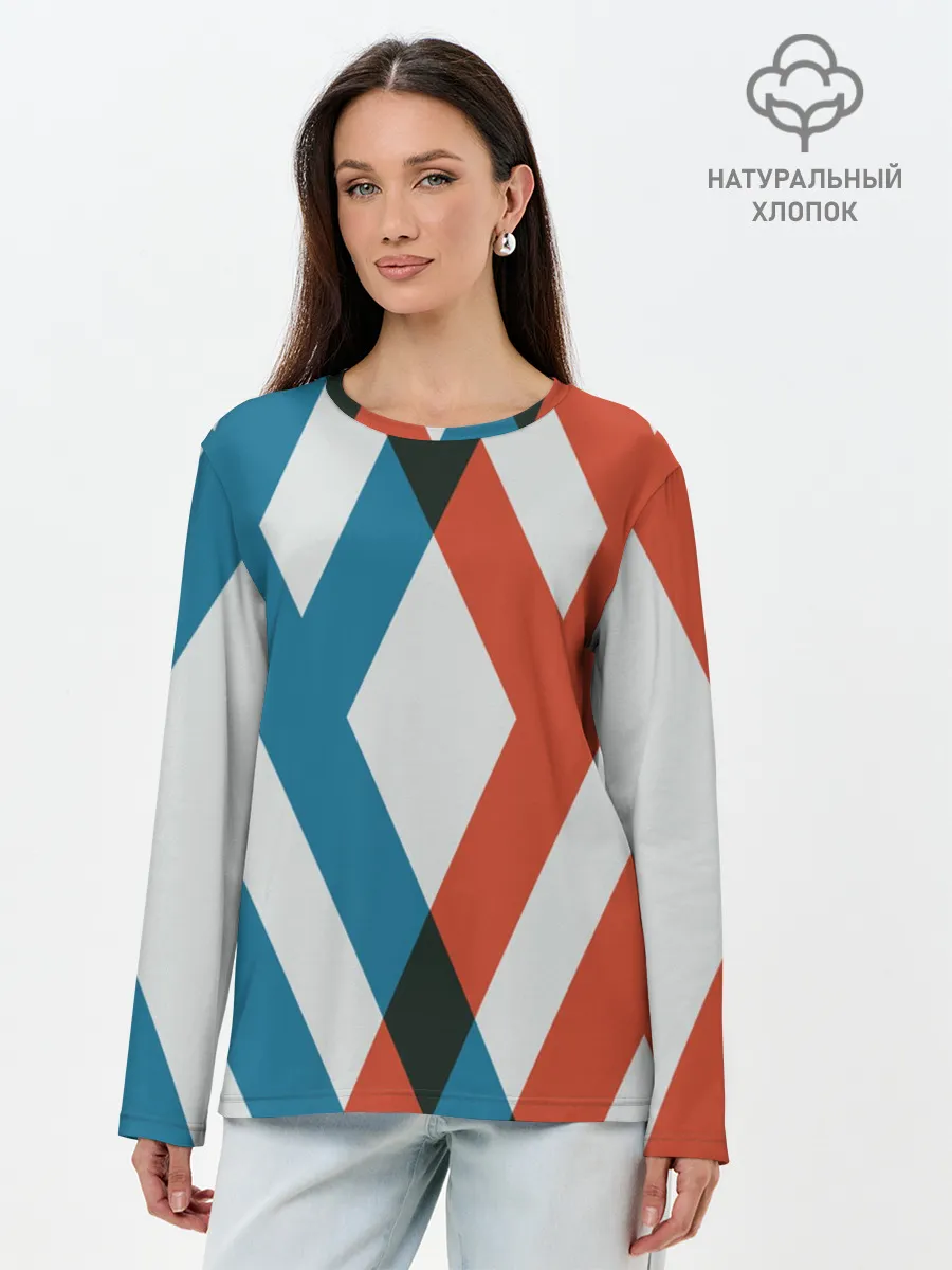 Лонгслив женский. Хлопок / two XX