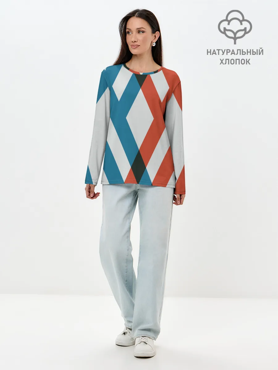 Лонгслив женский. Хлопок / two XX