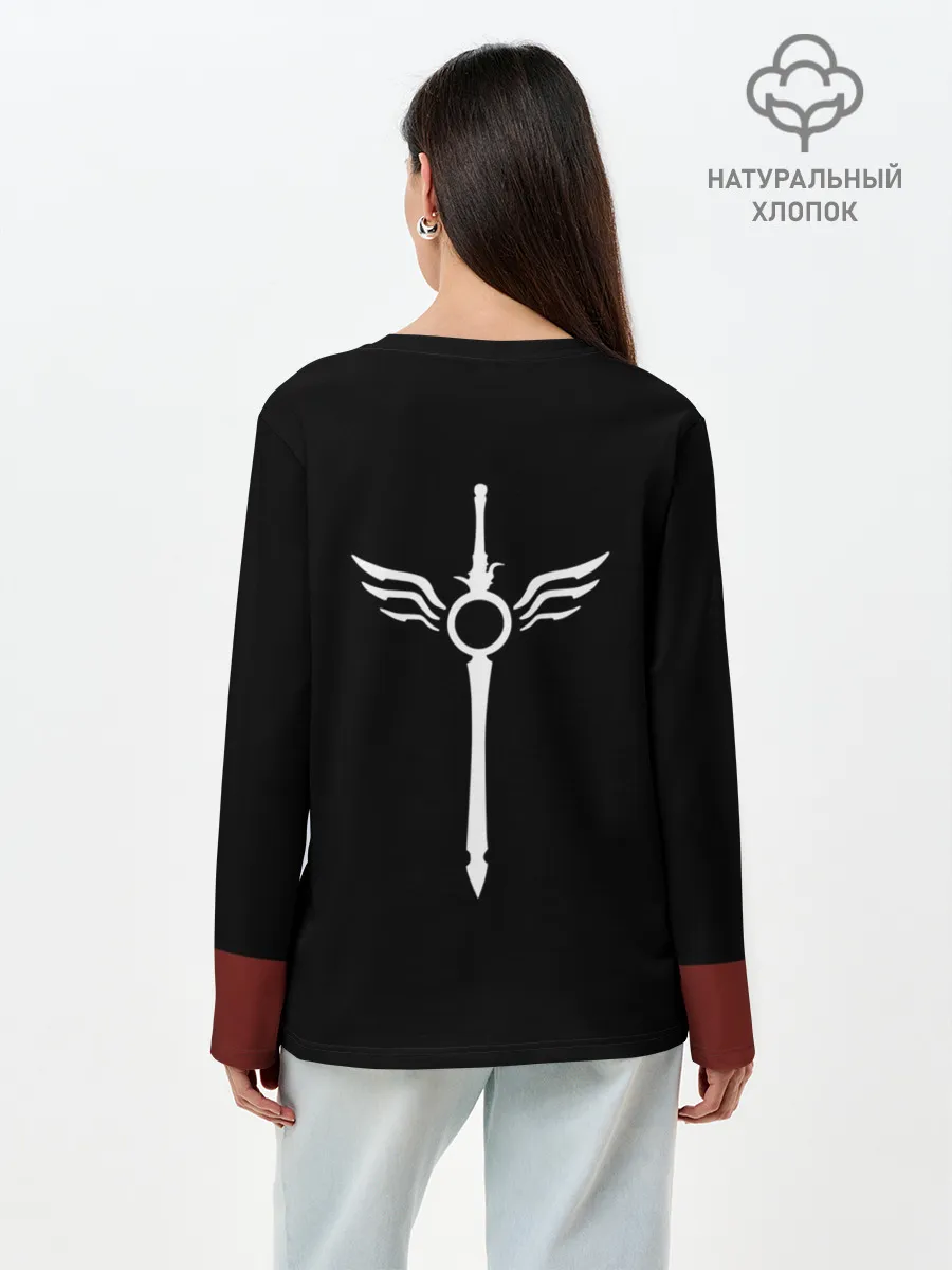 Лонгслив женский. Хлопок / DMC 5 DANTE