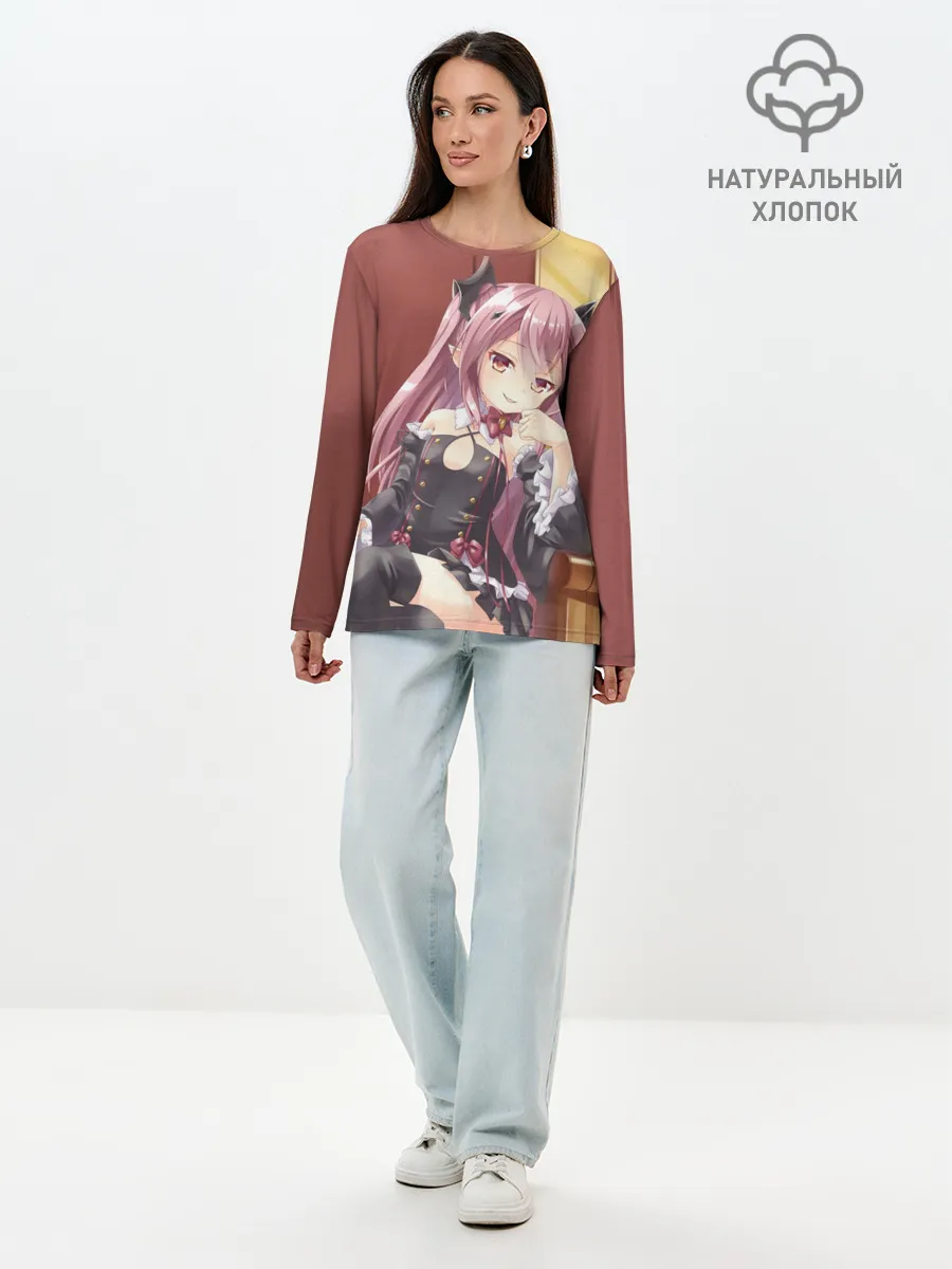 Лонгслив женский. Хлопок / Последний Серафим