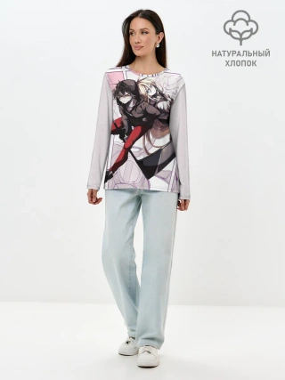 Лонгслив женский. Хлопок / Zac