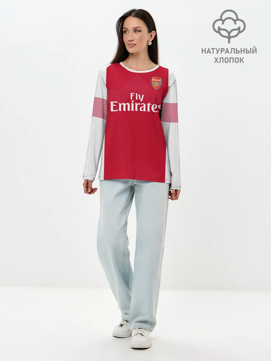 Лонгслив женский. Хлопок / Ozil home 18-19