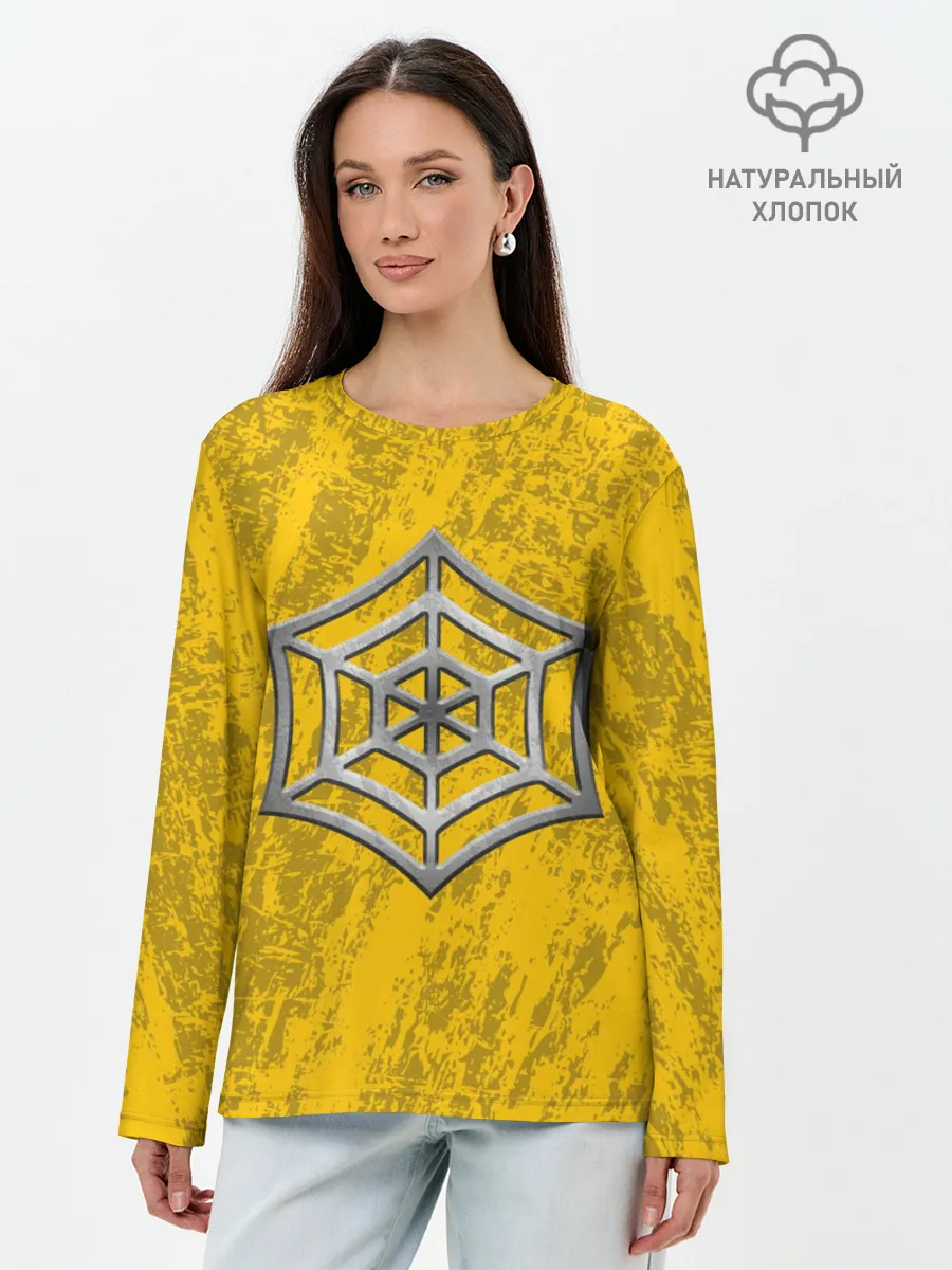 Лонгслив женский. Хлопок / R6S JAGER