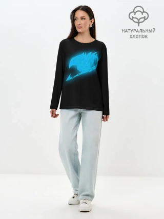 Лонгслив женский. Хлопок / FAIRY TAILS LUCY HEARTFILIA