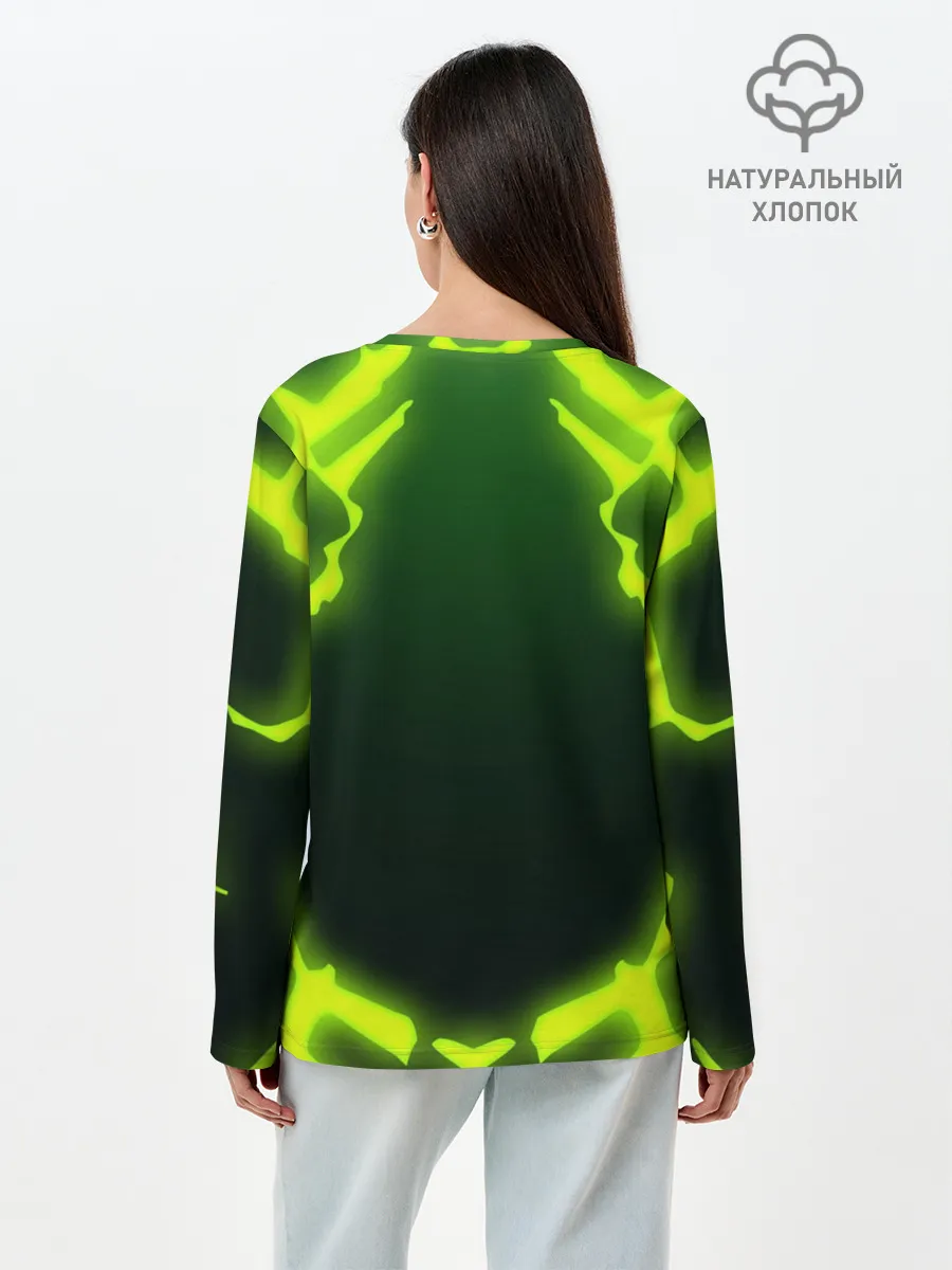 Лонгслив женский. Хлопок / DOOM ГОРНИЛО | ДУМ