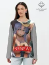Лонгслив женский. Хлопок / Senpai