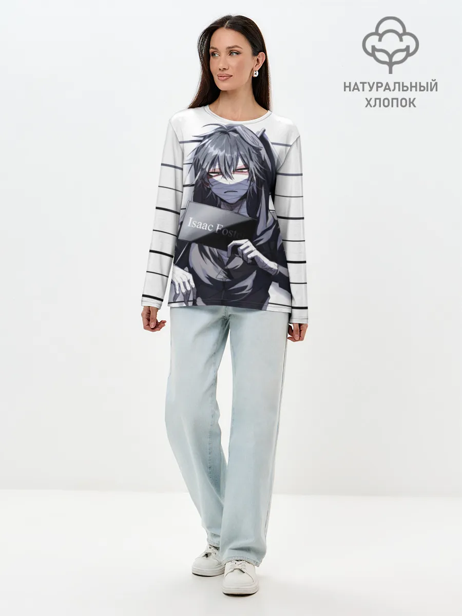 Лонгслив женский. Хлопок / Satsuriku no Tenshi