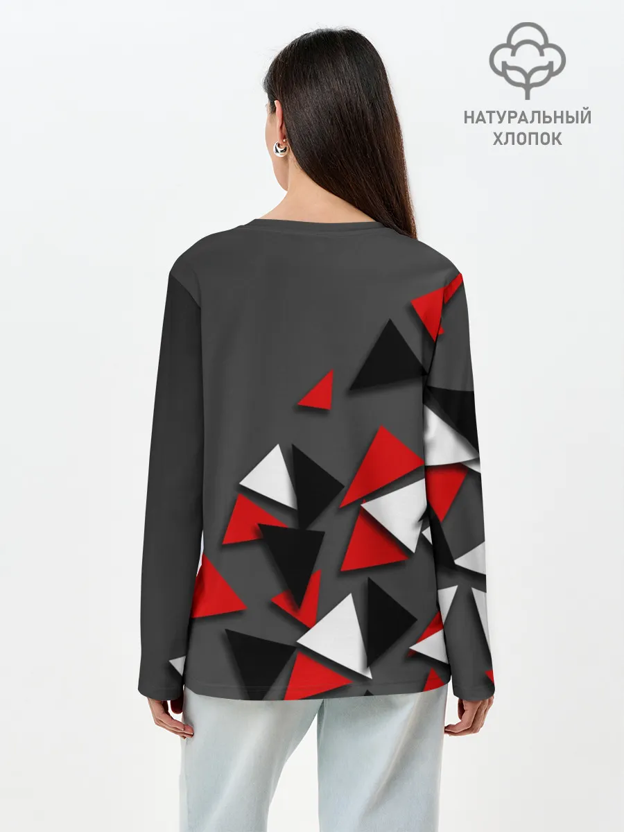 Лонгслив женский. Хлопок / TAYOTA.