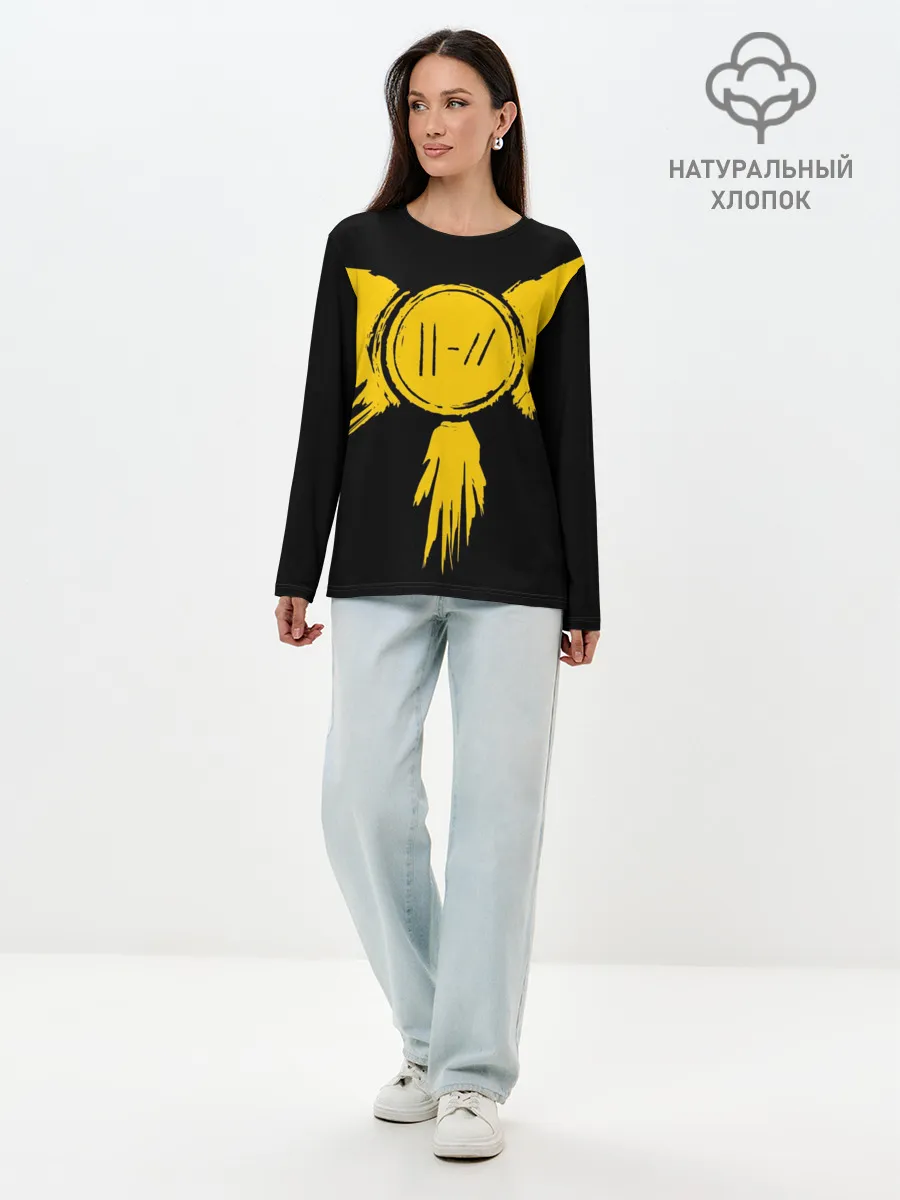 Лонгслив женский. Хлопок / TWENTY ONE PILOTS / TOP