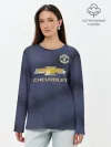 Лонгслив женский. Хлопок / Manchester United away 18-19