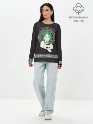 Лонгслив женский. Хлопок / Gorgon