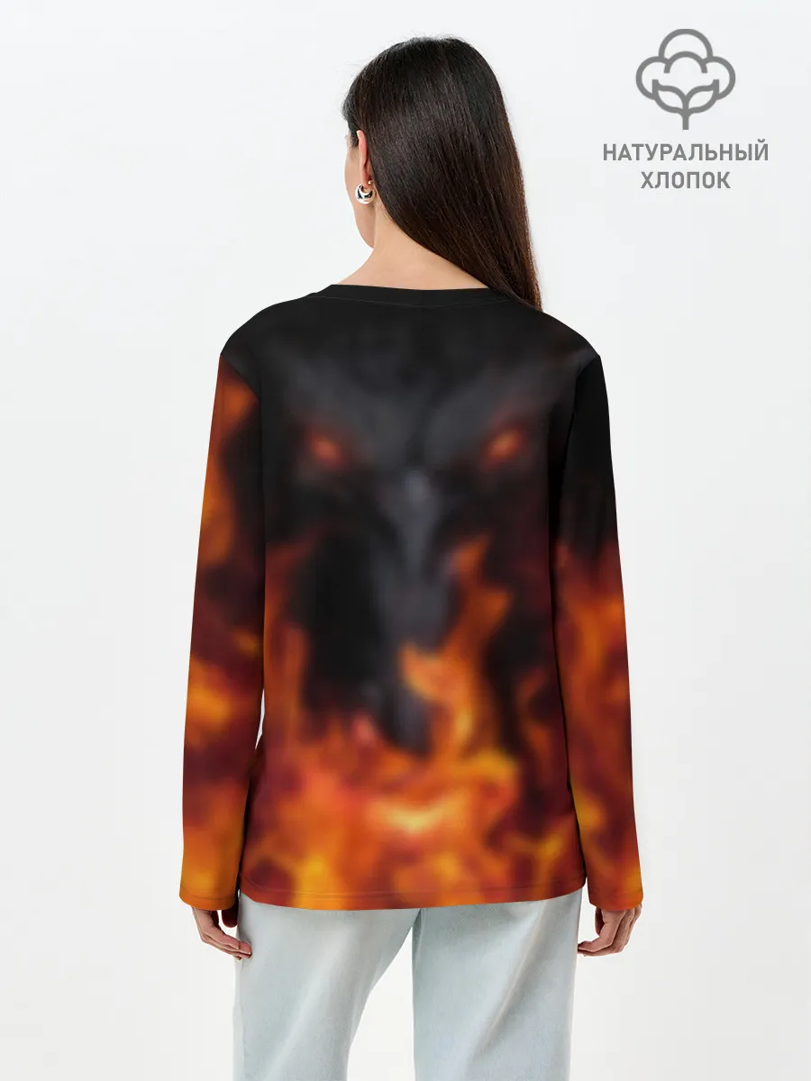 Лонгслив женский. Хлопок / THE ELDER SCROLLS