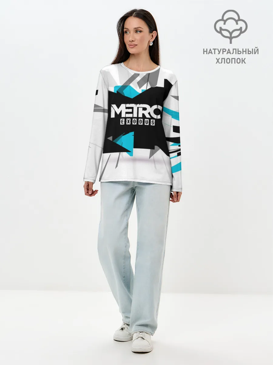Лонгслив женский. Хлопок / Metro Exodus