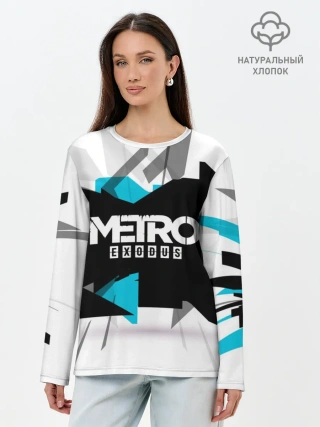 Лонгслив женский. Хлопок / Metro Exodus