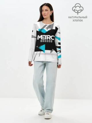 Лонгслив женский. Хлопок / Metro Exodus