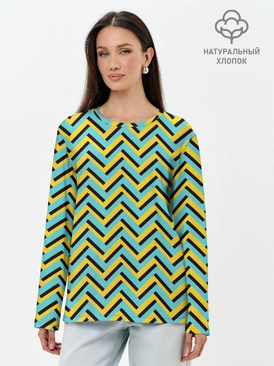 Лонгслив женский. Хлопок / BTS - IDOL