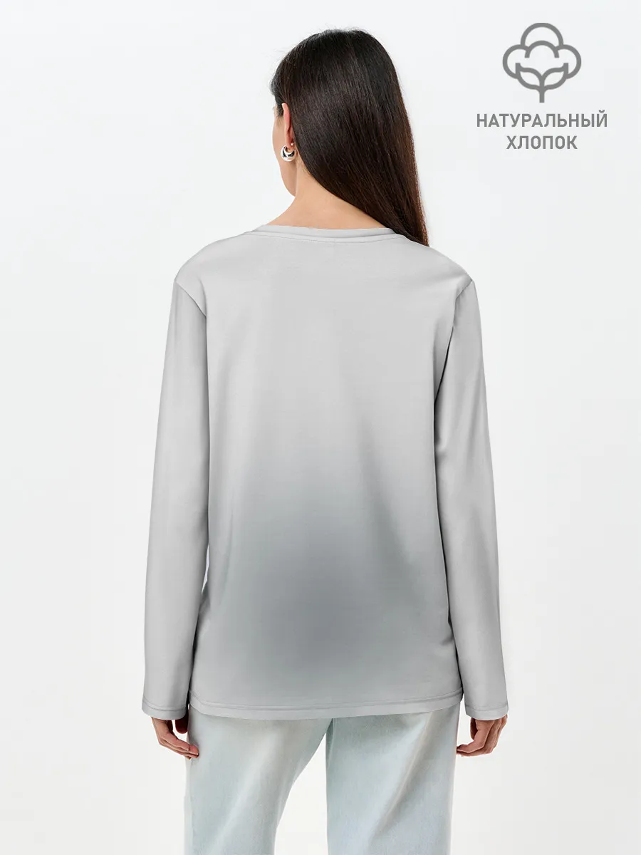 Лонгслив женский. Хлопок / Snow