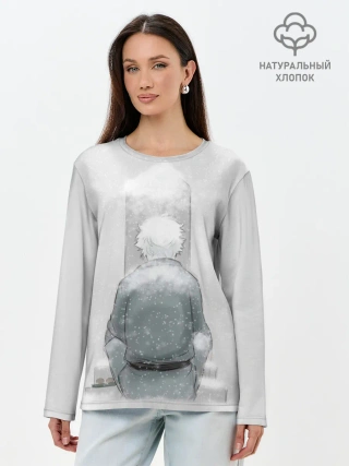 Лонгслив женский. Хлопок / Snow