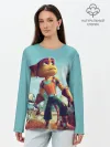 Лонгслив женский. Хлопок / Ratchet and Clank