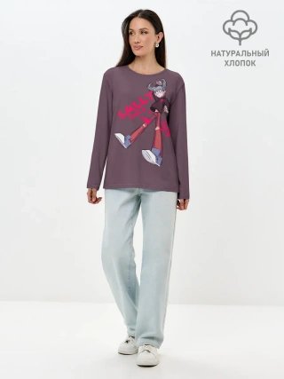 Лонгслив женский. Хлопок / Sally Face