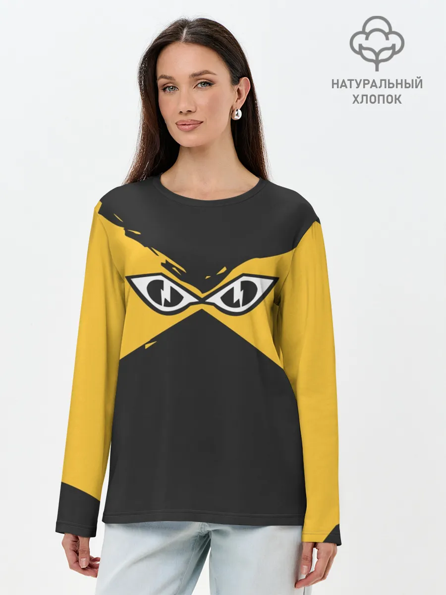 Лонгслив женский. Хлопок / R6S IQ