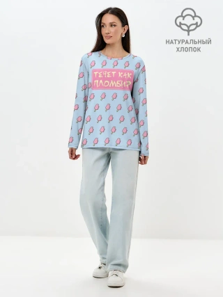 Лонгслив женский. Хлопок / Pharaoh