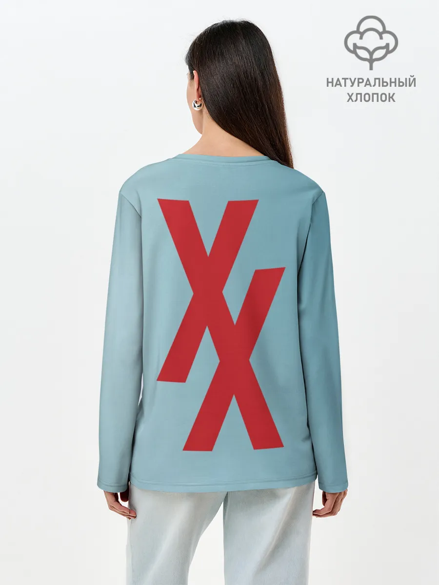 Лонгслив женский. Хлопок / Machine gun kelly