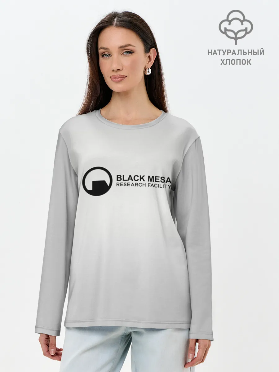 Лонгслив женский. Хлопок / Black Mesa