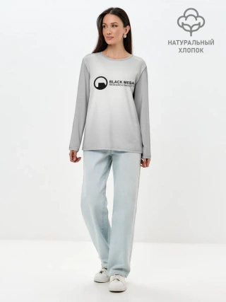 Лонгслив женский. Хлопок / Black Mesa