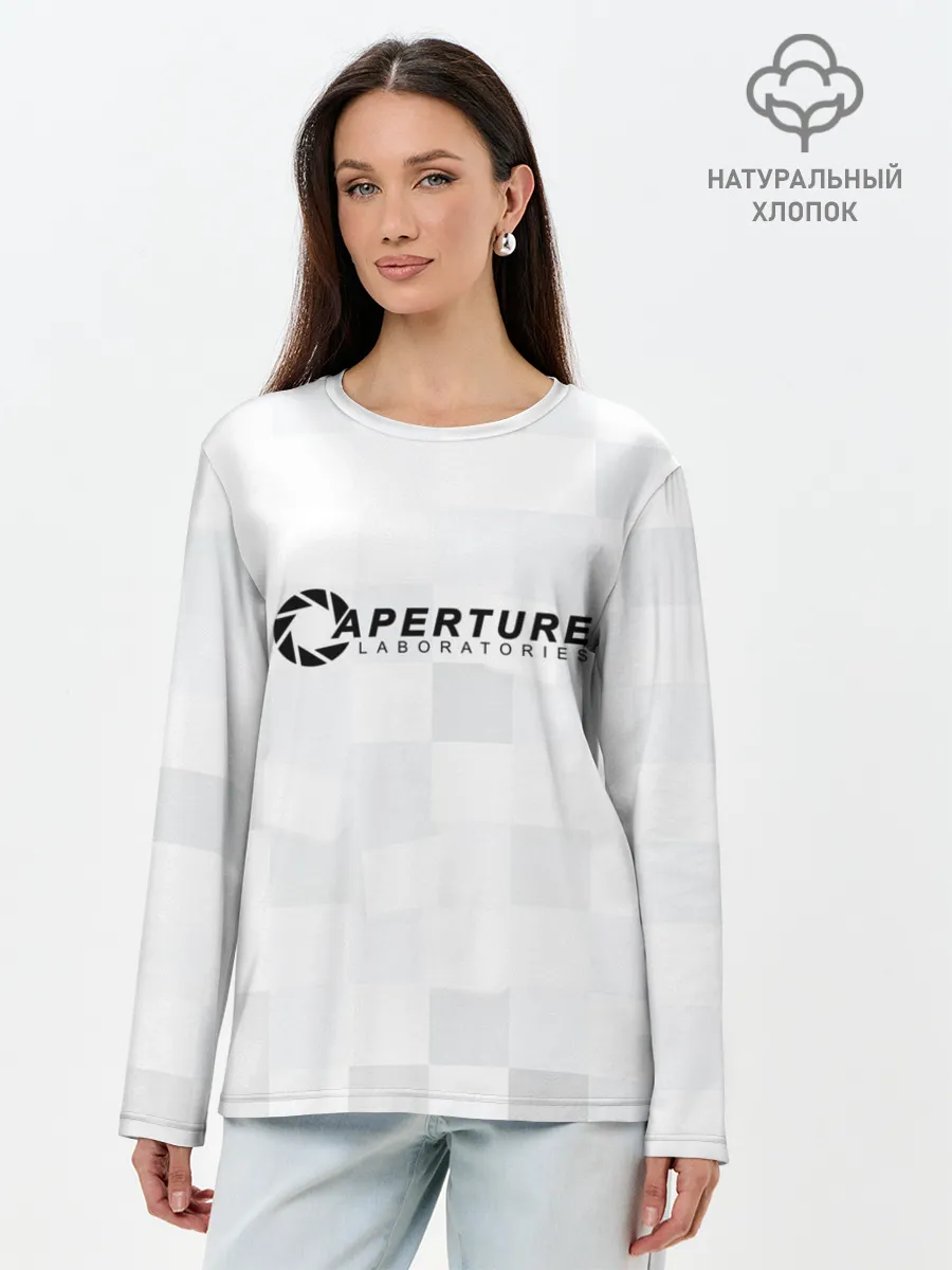 Лонгслив женский. Хлопок / Aperture Labs