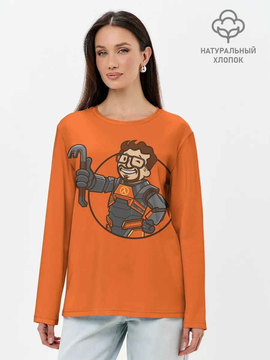 Лонгслив женский. Хлопок / Freeman