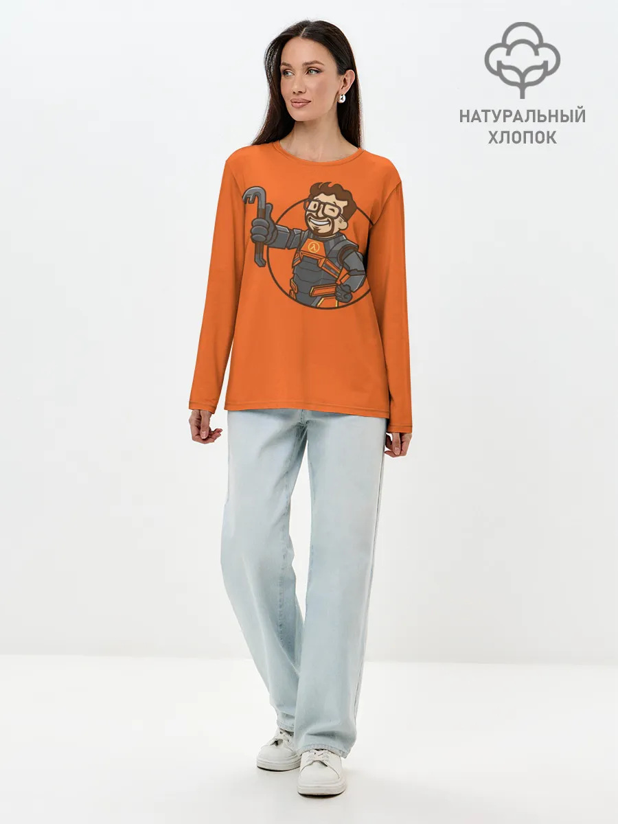 Лонгслив женский. Хлопок / Freeman