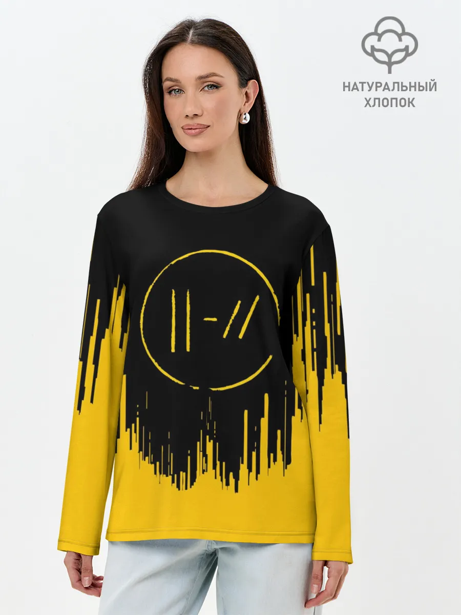 Лонгслив женский. Хлопок / TWENTY ONE PILOTS