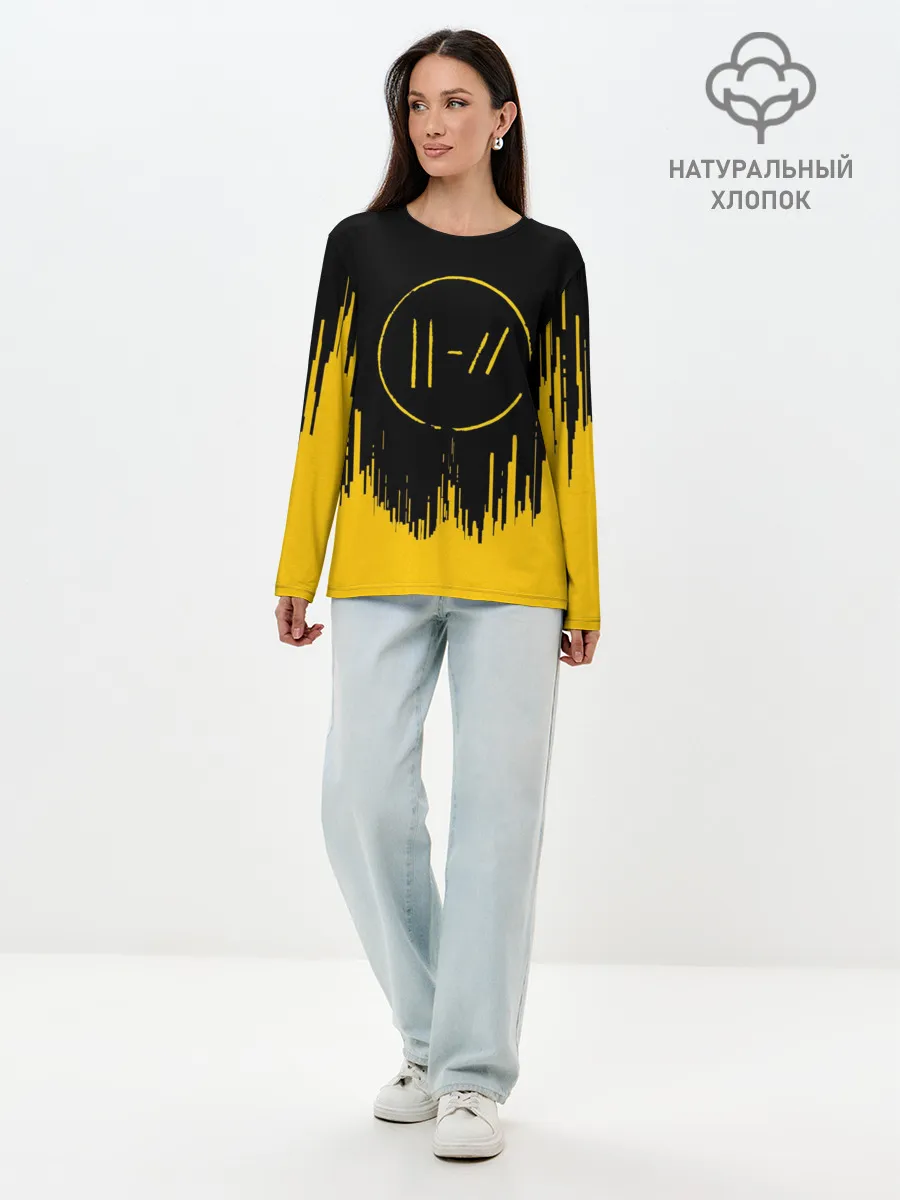 Лонгслив женский. Хлопок / TWENTY ONE PILOTS