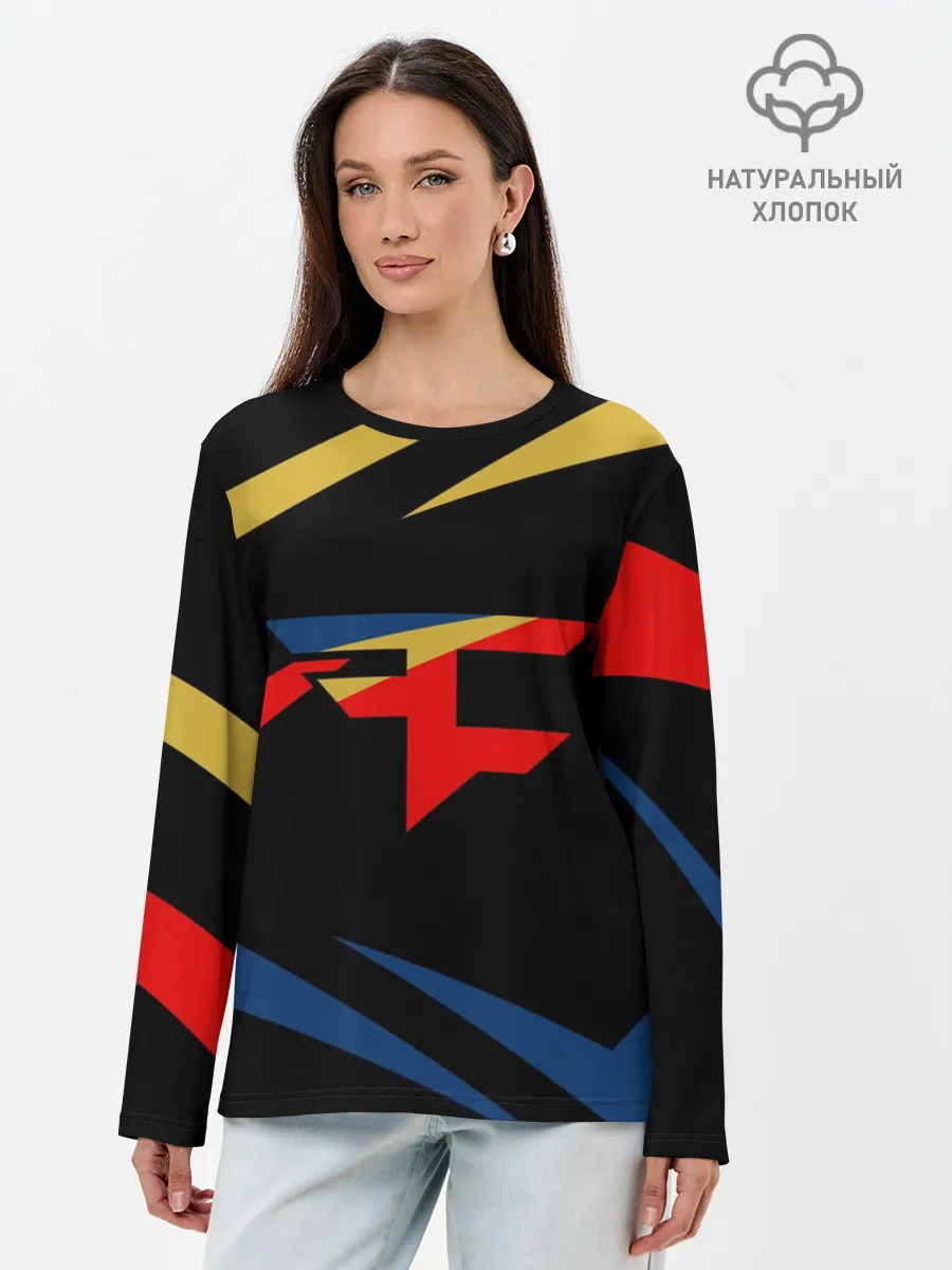 Лонгслив женский. Хлопок / CS GO.