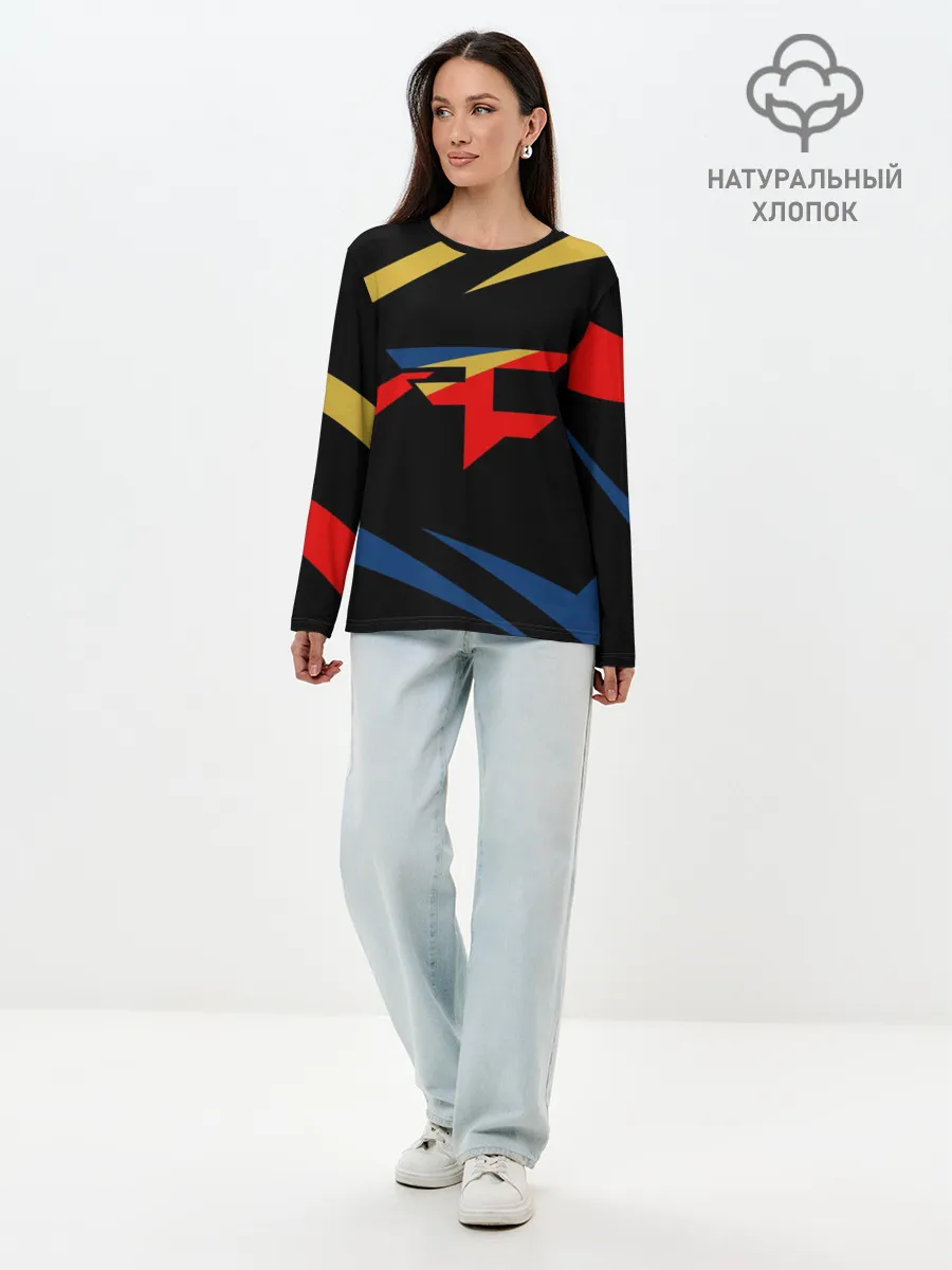 Лонгслив женский. Хлопок / CS GO.