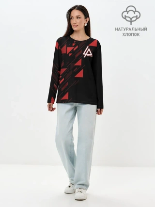 Лонгслив женский. Хлопок / Linkin Park